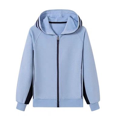 Abbigliamento scolastico regolare abbigliamento sportivo giacca per studenti cappotto uniforme chiusura zip