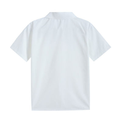 Abbigliamento scolastico Camicie personalizzate ragazze Short Sleeve Camicie bianche