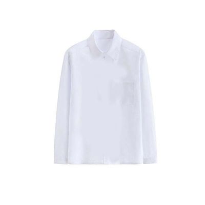 Abbigliamento scolastico Camicie personalizzate Ragazze Ragazzi Camicie bianche a manica lunga