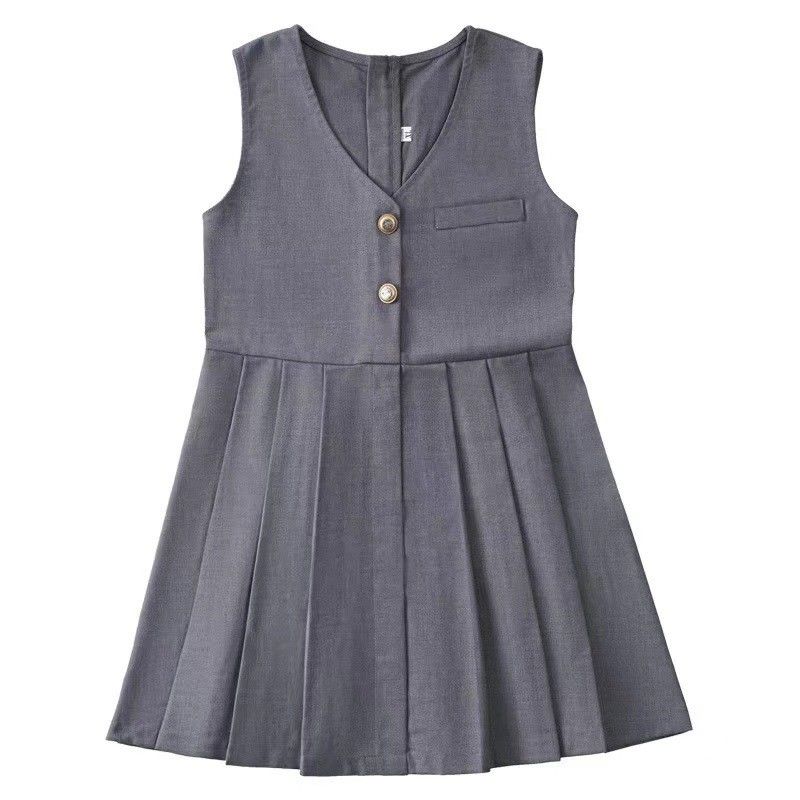 Uniforme Bambini Pinafori Stile UK gonne Multiplice Dimensioni Eco Friendly